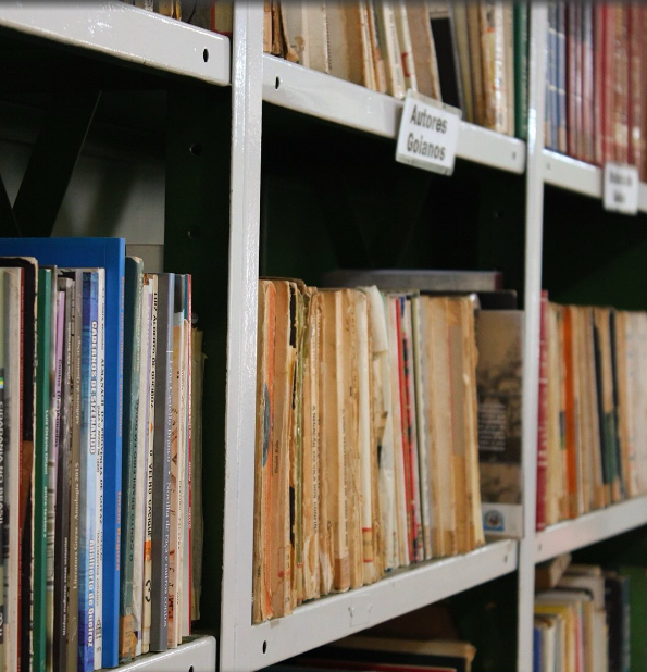 Livros disponíveis na biblioteca